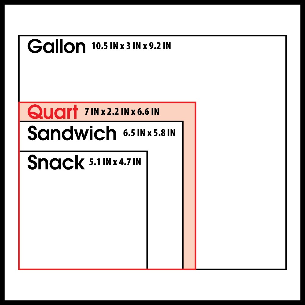 Large Gallon Size Zipper Stora - Lock And Lock Food Storage のレビューと価格
