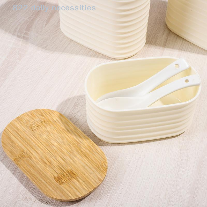 Wooden Efficient Pantry Storag - Food Storage Jars With Wooden Lids のレビューと価格