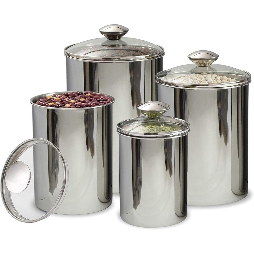 4-Piece Stainless Steel Food S - Food Storage Small のレビューと価格