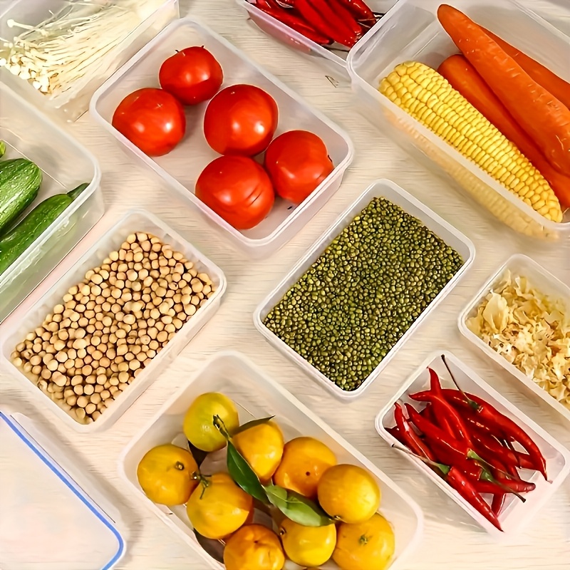 8Pcs Set Includes 4 Containers - Food Storage Freezer Containers のレビューと価格