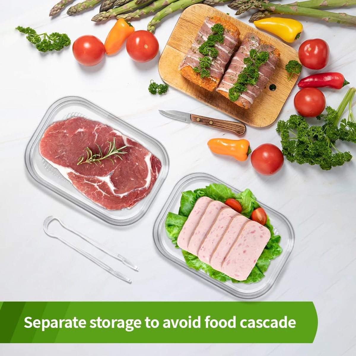 Deli Meat Container for Fridge - Food Storage Lunch Box のレビューと価格