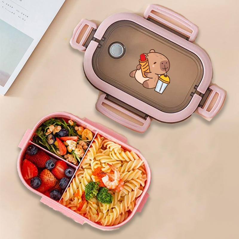 Capybara Bento Lunch Box Anime - Food Storage Kitchen のレビューと価格