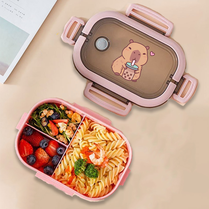 Capybara Bento Lunch Box Anime - Food Storage Kitchen のレビューと価格