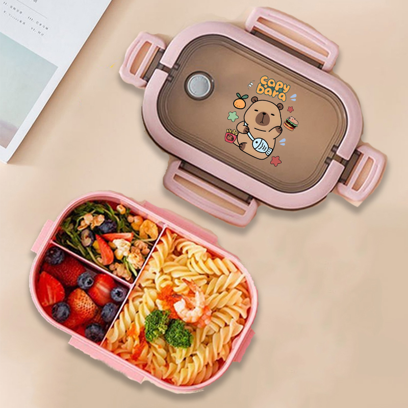 Capybara Bento Lunch Box Anime - Food Storage Kitchen のレビューと価格