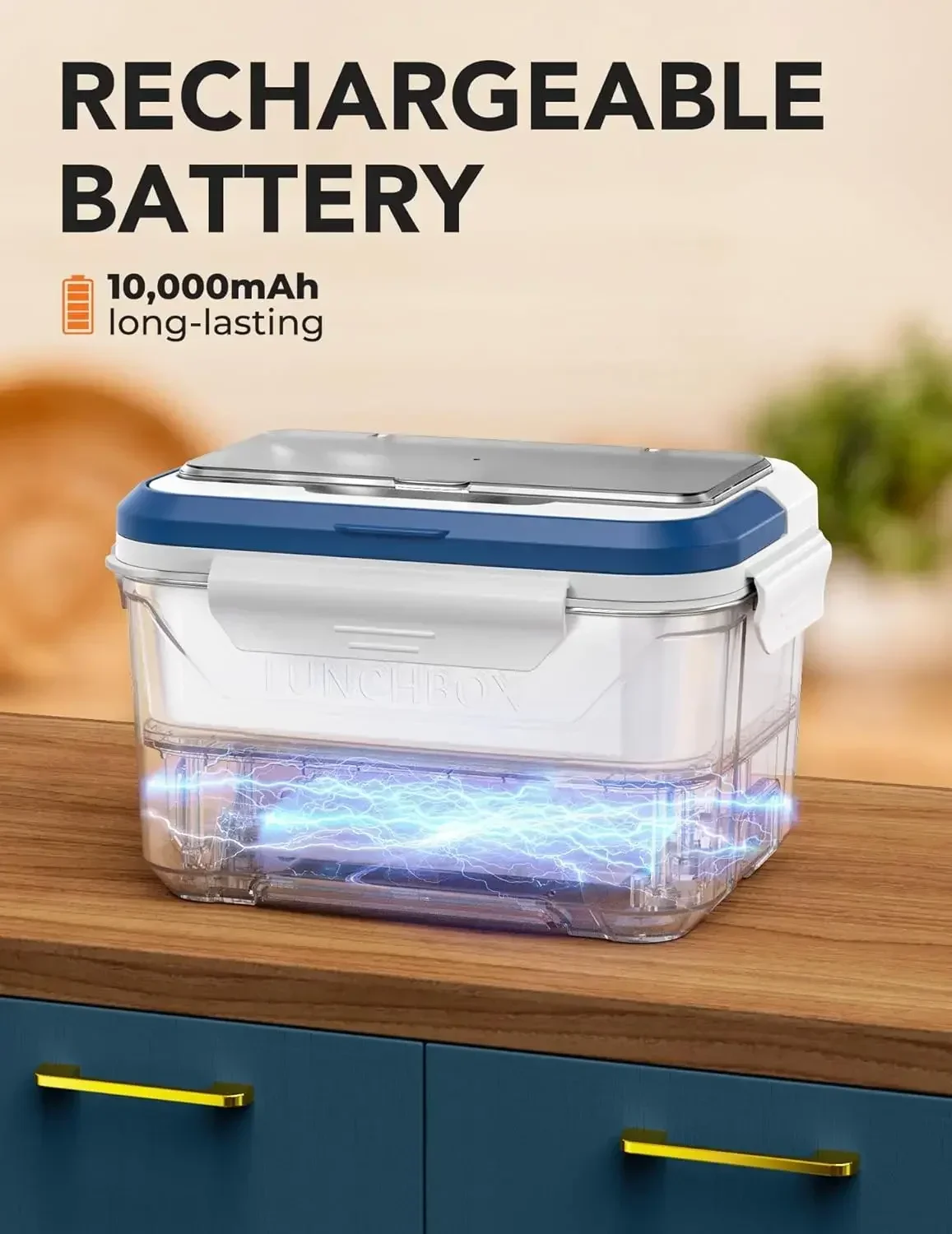 Cordless Electric Lunch Box fo - Portable Food Warmer のレビューと価格