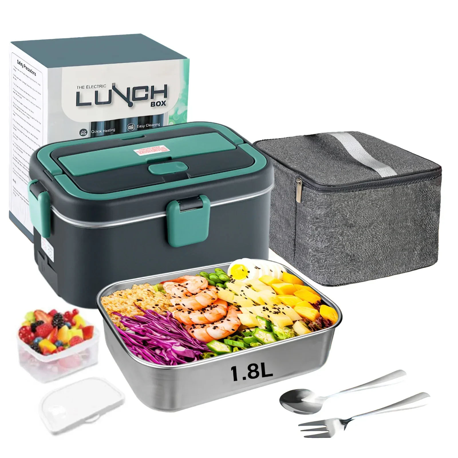 Electric Lunch Box Food Warmer - Portable Food Warmer のレビューと価格