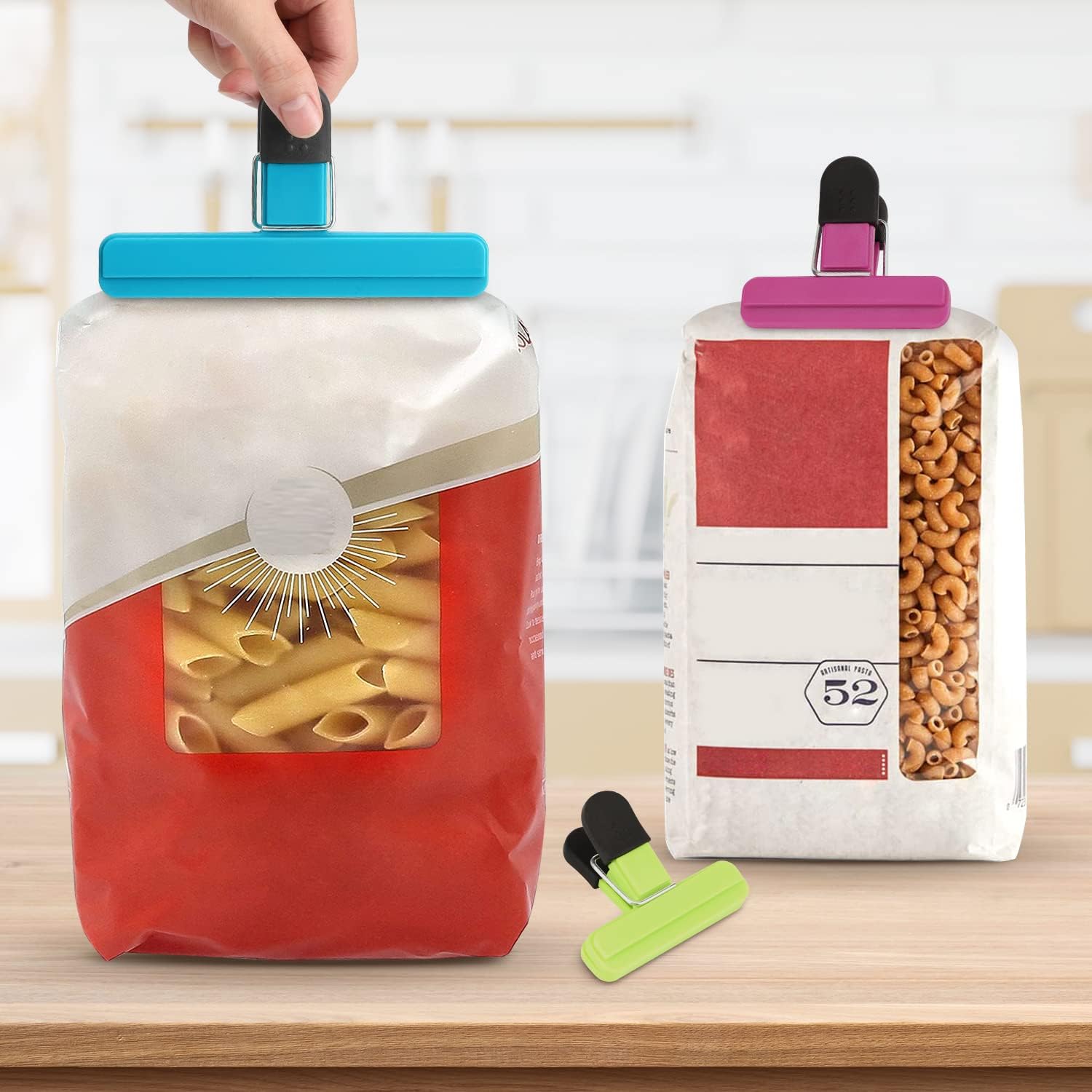 Chip Clips, 8 Pack Food Clips, - Food Storage Bag のレビューと価格