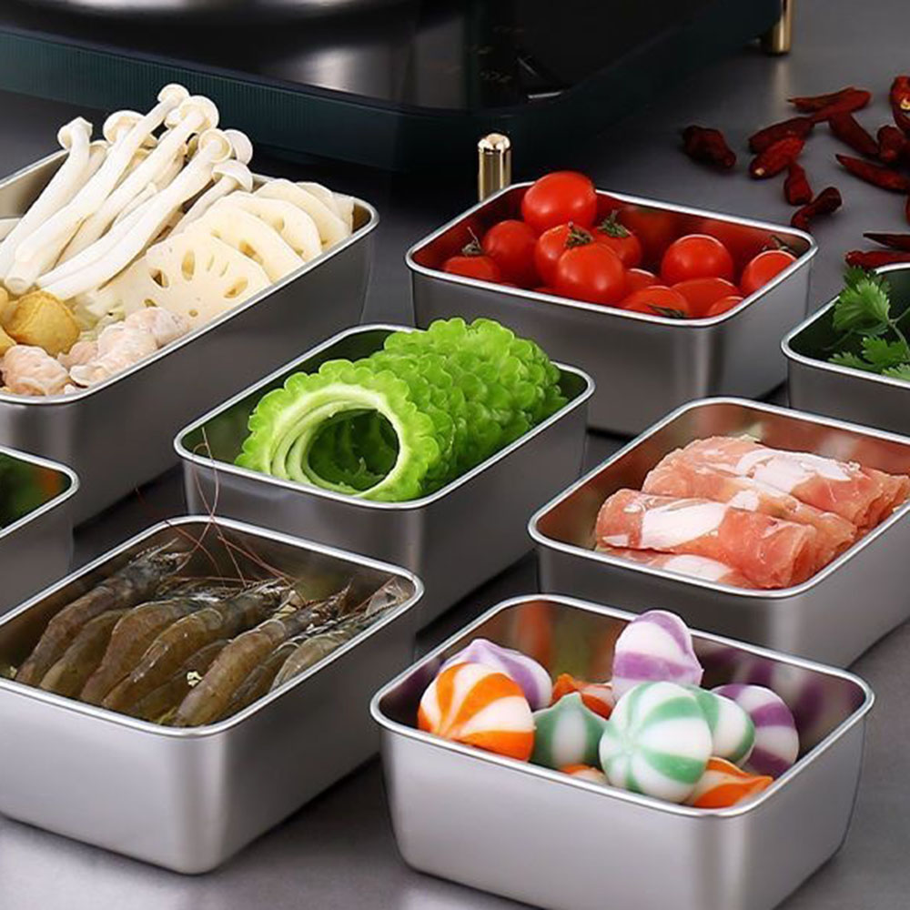 Small Thickened Squared Plate  - Food Storage Small のレビューと価格