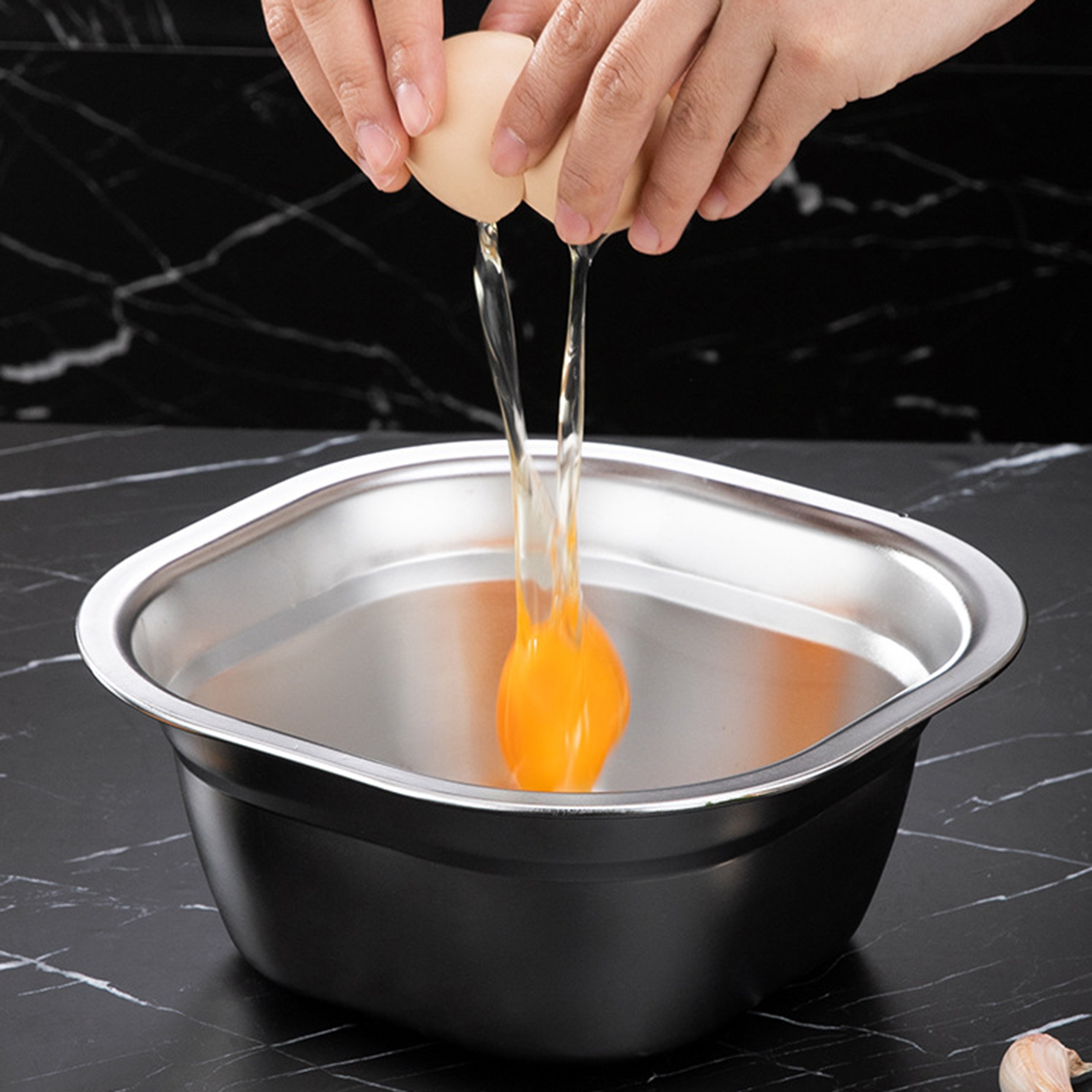 Stainless Steel Square Basin V - Food Storage Bowls のレビューと価格
