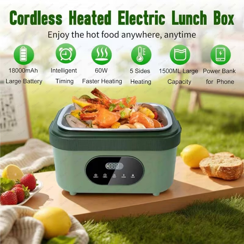 Gison 1.5L Portable Wireless H - Portable Food Warmer のレビューと価格