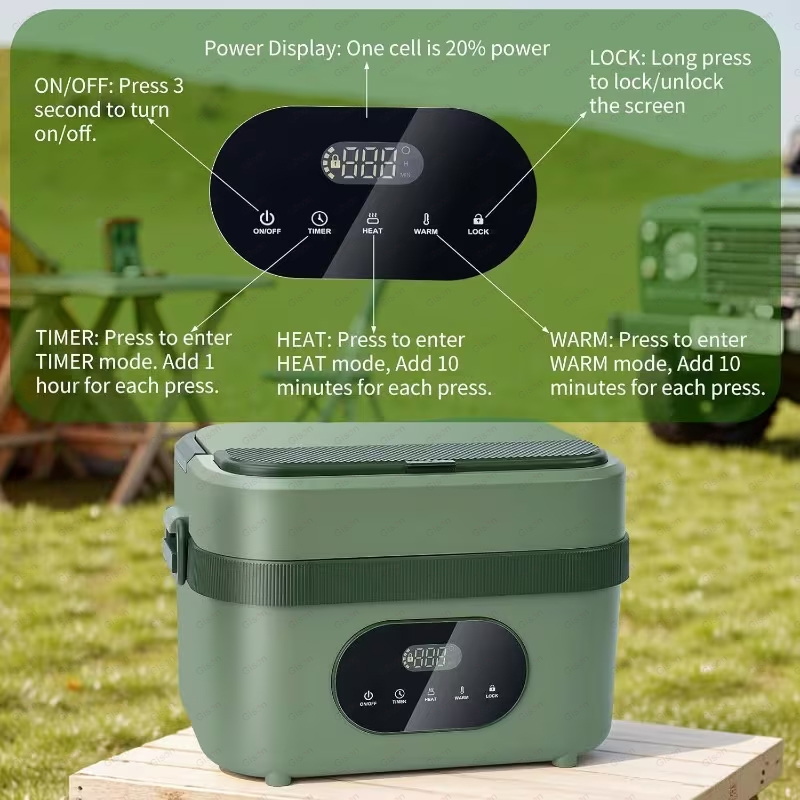 Gison 1.5L Portable Wireless H - Portable Food Warmer のレビューと価格