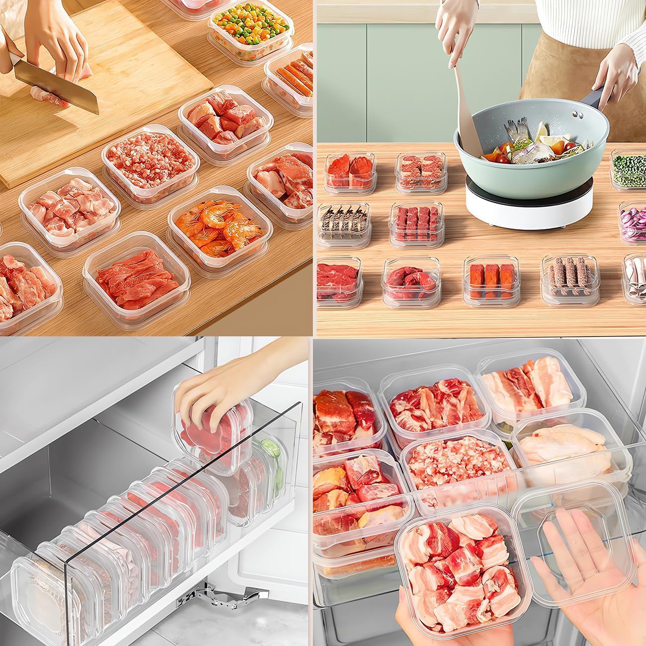 Food Grade Freezer Storage Box - Food Storage Freezer Containers のレビューと価格