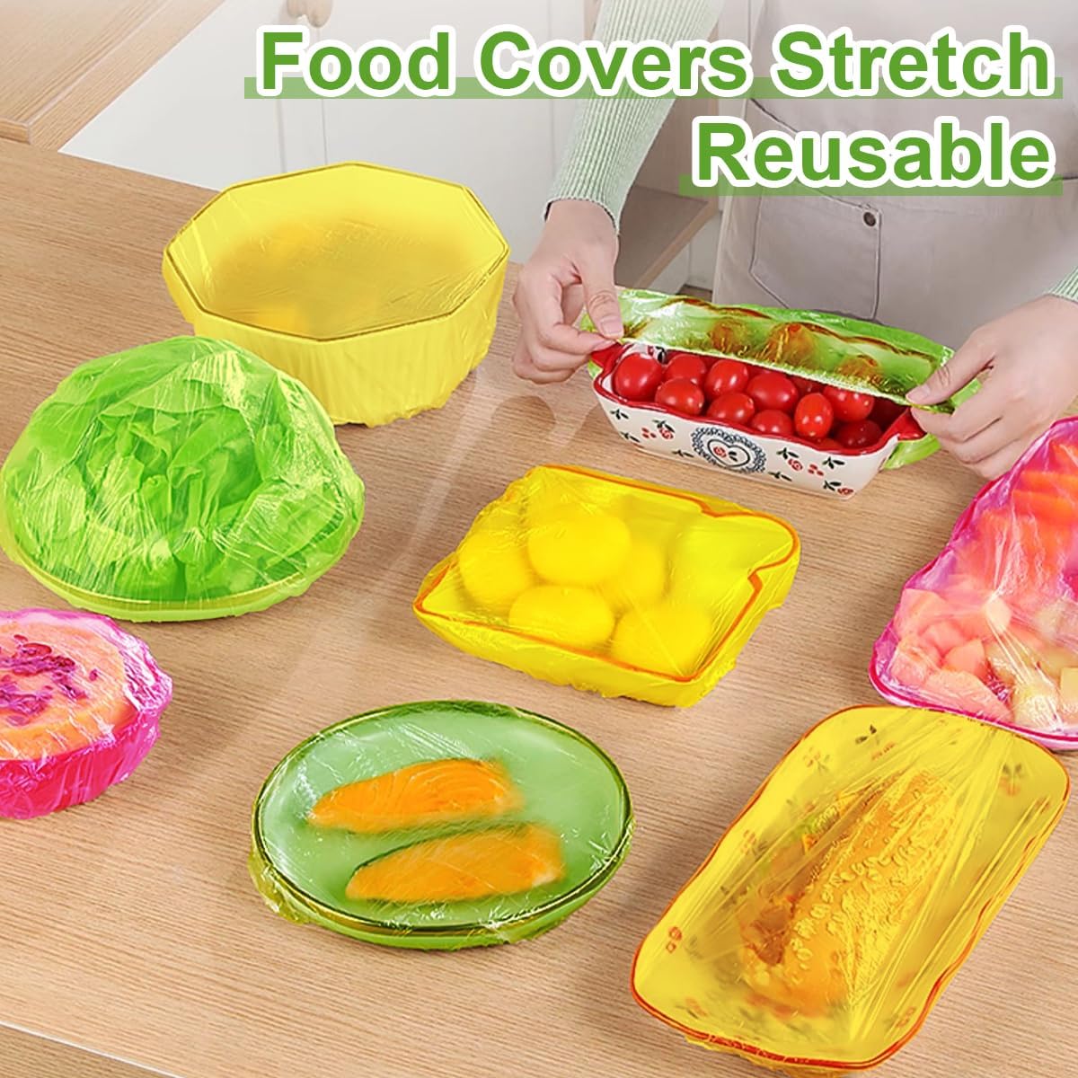 Bowl Covers Plastic Elastic Wr - Food Storage Bowls のレビューと価格