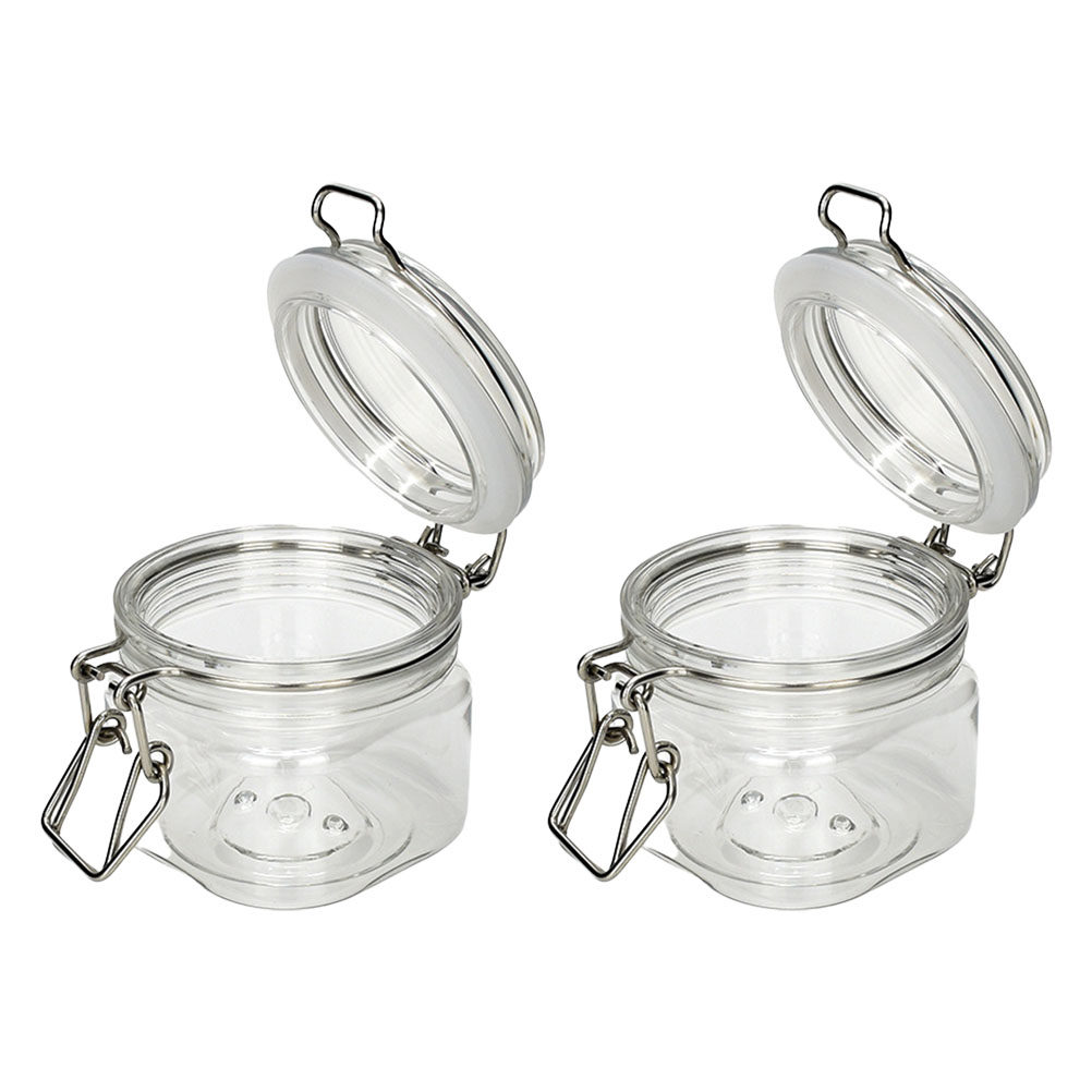 2Pcs Sealed Storage Jars Trans - Food Storage Kitchen のレビューと価格