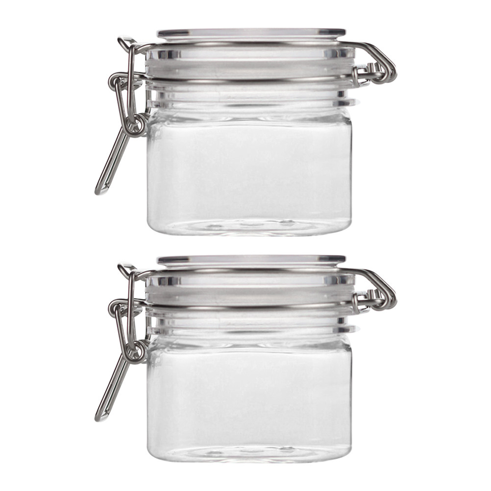 2Pcs Sealed Storage Jars Trans - Food Storage Kitchen のレビューと価格