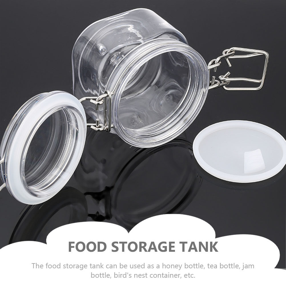 2Pcs Sealed Storage Jars Trans - Food Storage Kitchen のレビューと価格
