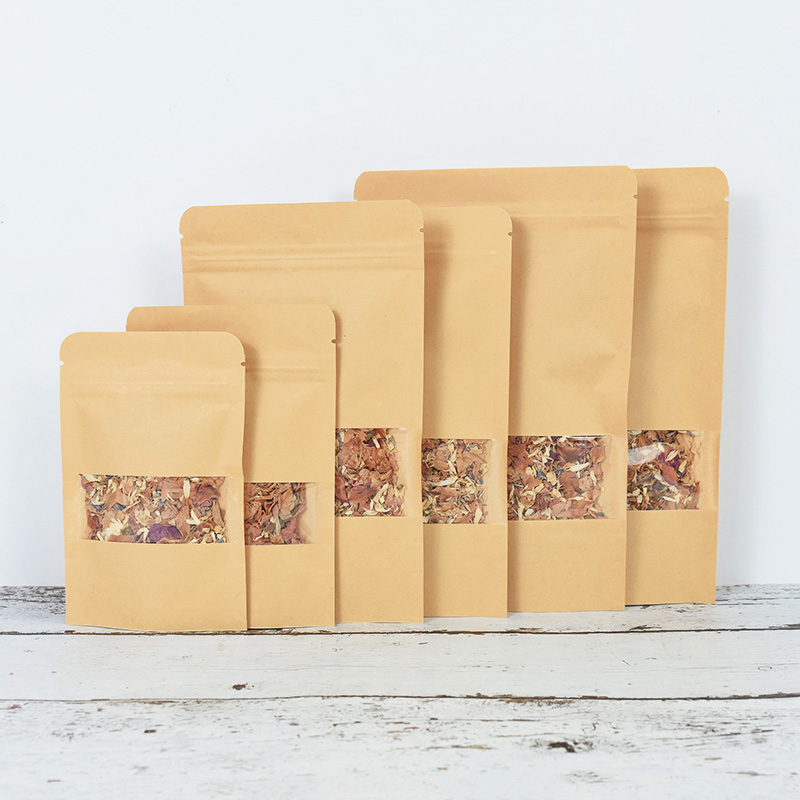 20/50pcs Kraft Paper Zip Lock  - Lock And Lock Food Storage のレビューと価格