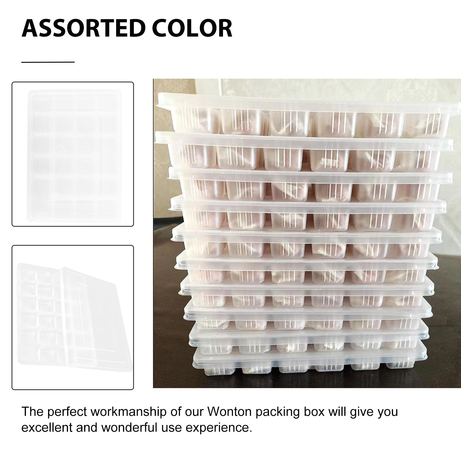 10Set Dumpling Storage Box Ref - Food Storage Freezer Containers のレビューと価格