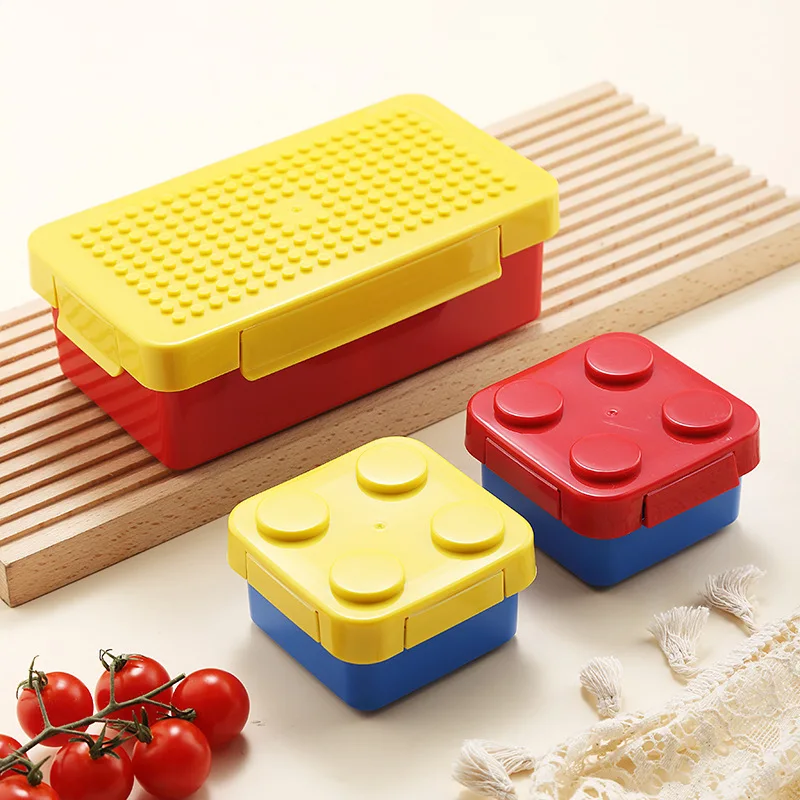 Building Block Lunch Box Color - Food Storage Building のレビューと価格