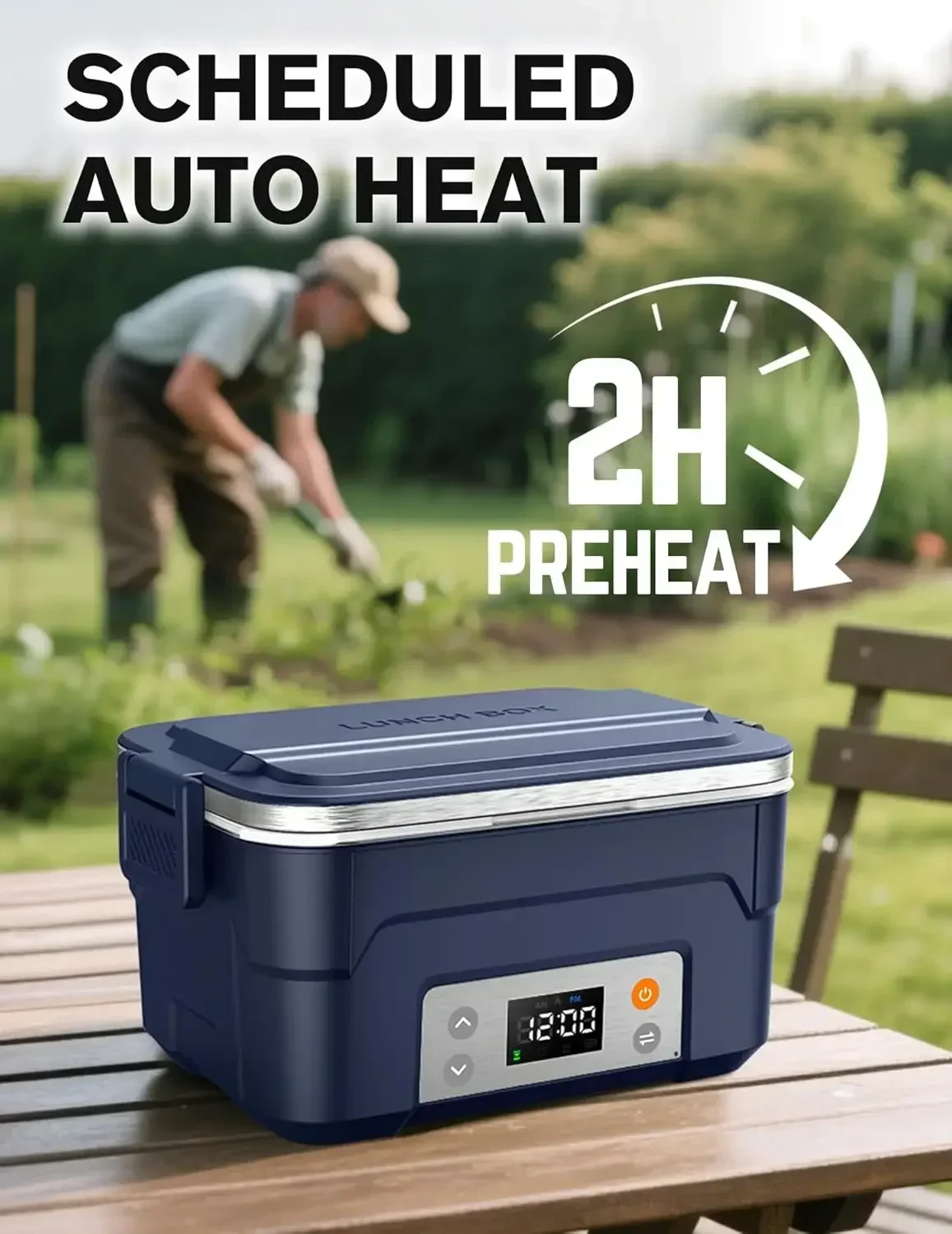 XL 6.3-Cup Cordless Electric L - Portable Food Warmer のレビューと価格