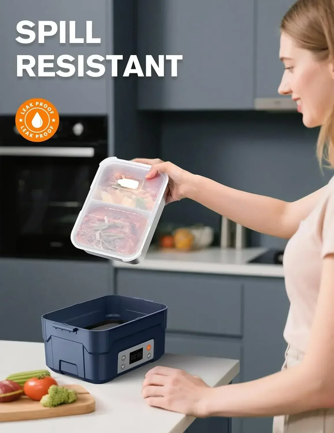XL 6.3-Cup Cordless Electric L - Portable Food Warmer のレビューと価格