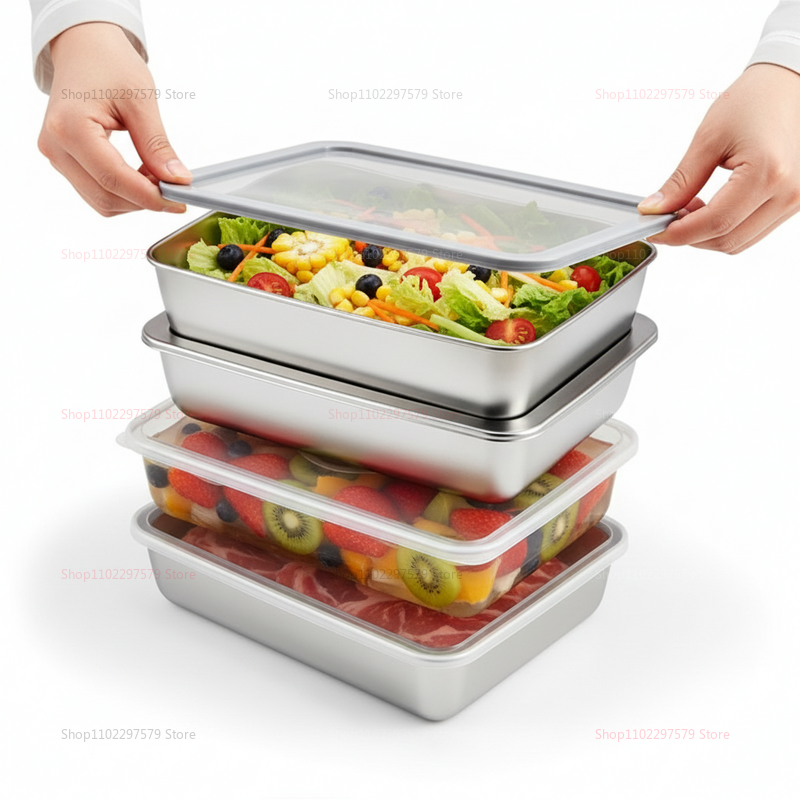 Plate Stainless Steel Food Con - Food Storage Bowls のレビューと価格