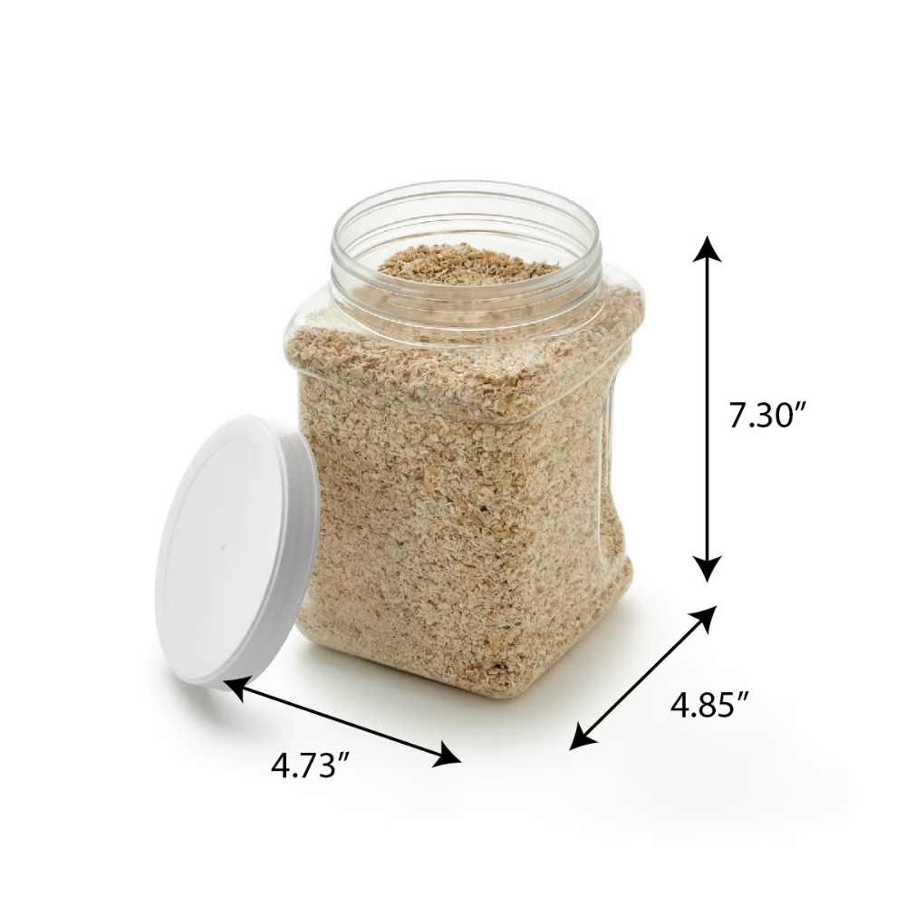 2-Pack Extra Large 4 Quart Cle - Food Storage Quart Containers のレビューと価格