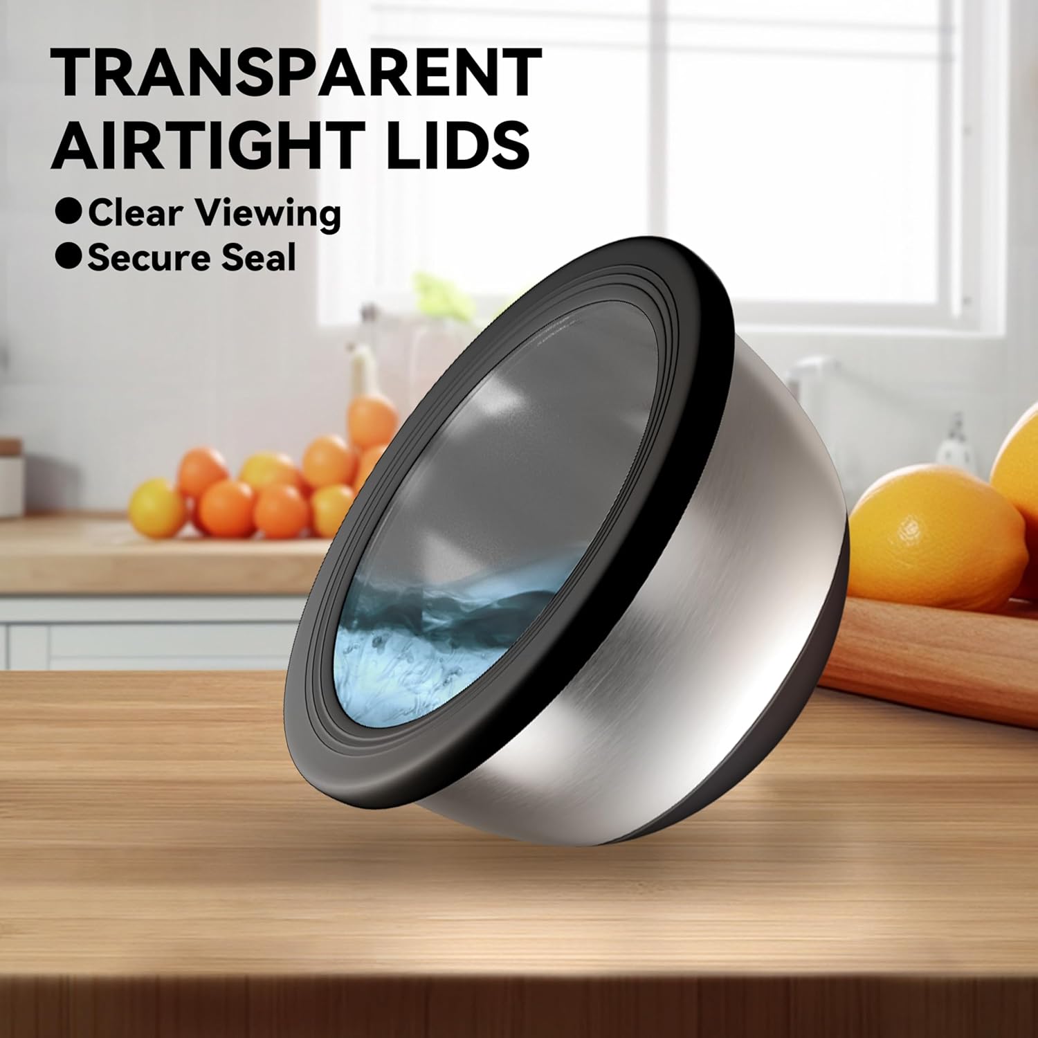 Stainless Steel Mixing Bowls w - Food Storage Bowls のレビューと価格