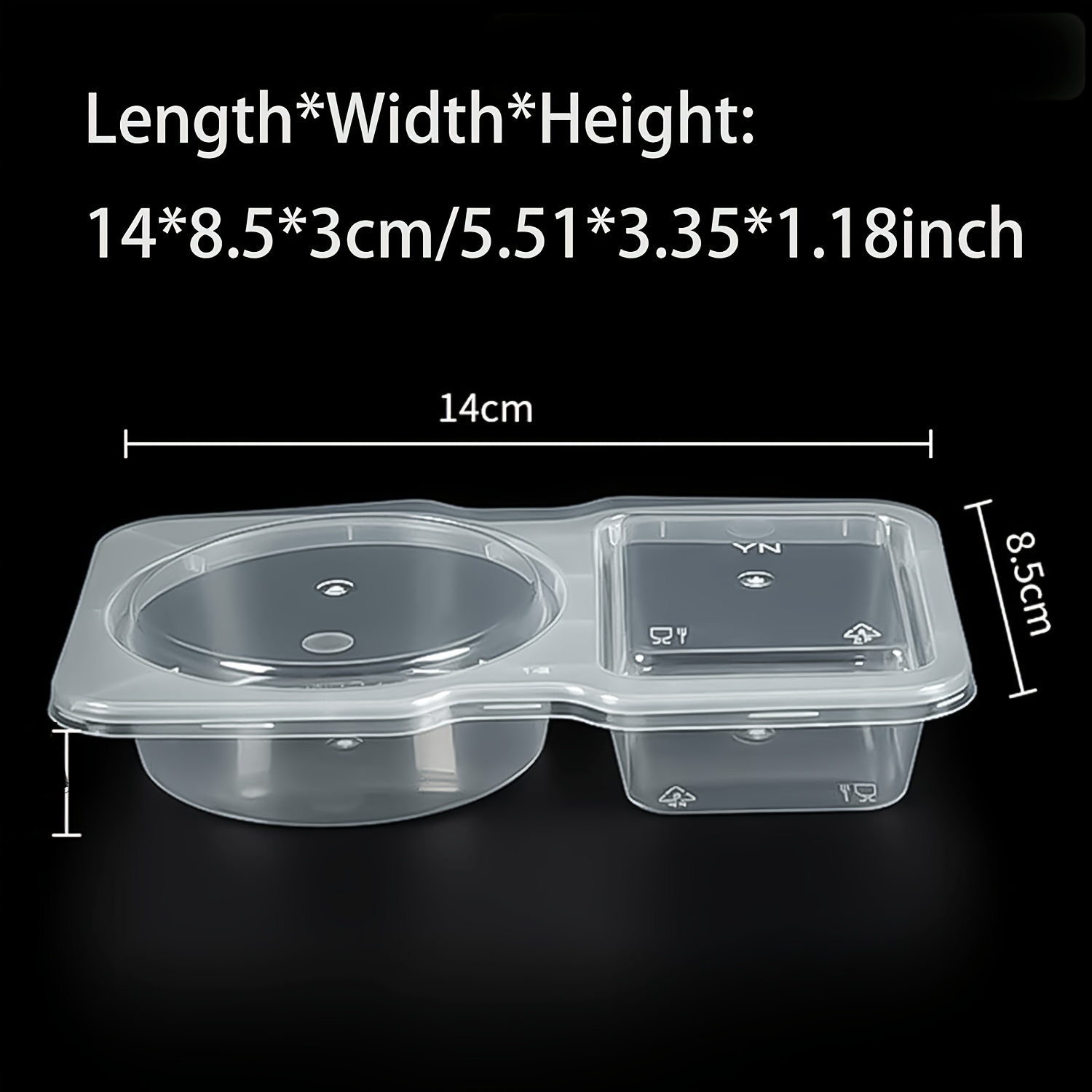 10Pcs Food Storage Containers  - Food Storage Lunch Box のレビューと価格