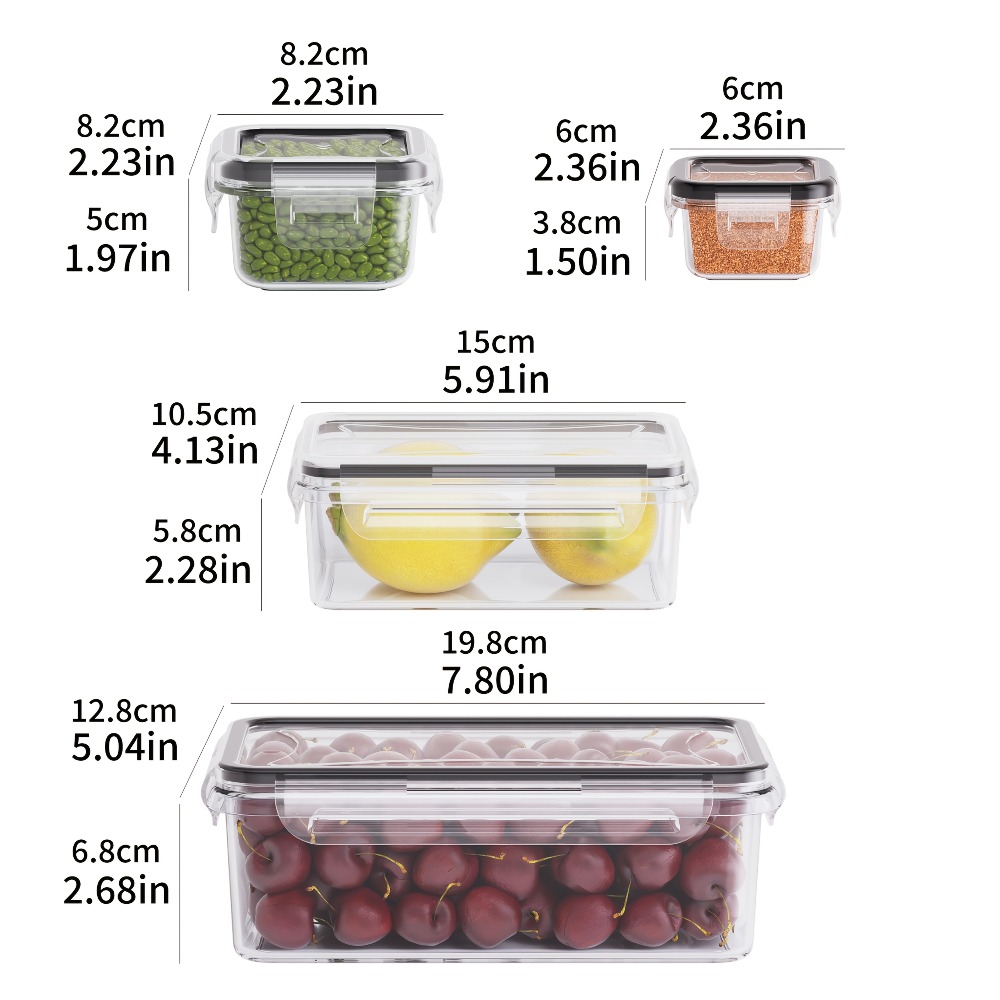 Set BPA-Free Airtight Food Con - Food Storage Freezer Containers のレビューと価格
