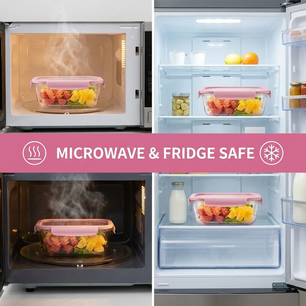 High Borosilicate Glass Food S - Food Storage Lunch Box のレビューと価格