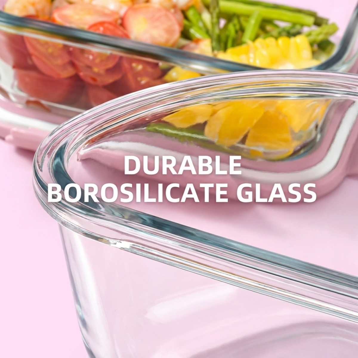 High Borosilicate Glass Food S - Food Storage Lunch Box のレビューと価格