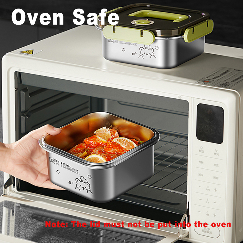 COOKER KING 420ml-6200ml Large - Food Storage Lunch Box のレビューと価格