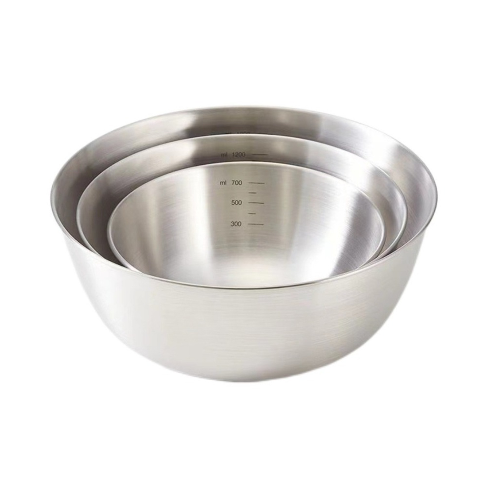 3pcs Stainless Steel Bowl Set  - Food Storage Bowls のレビューと価格