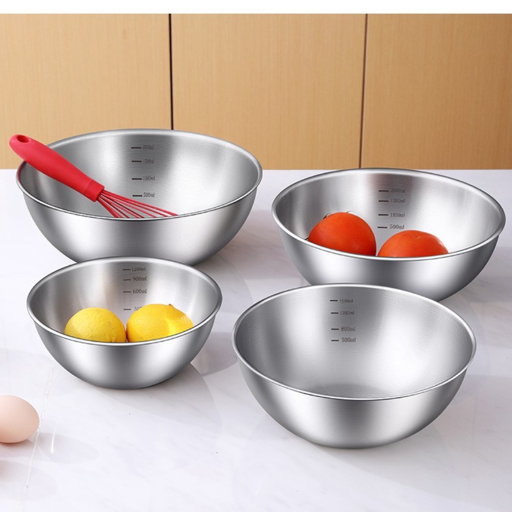 3pcs Stainless Steel Bowl Set  - Food Storage Bowls のレビューと価格