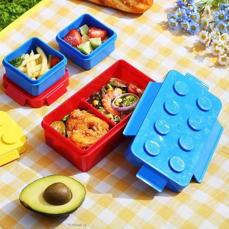DIY Building Block Lunch Box M - Food Storage Building のレビューと価格