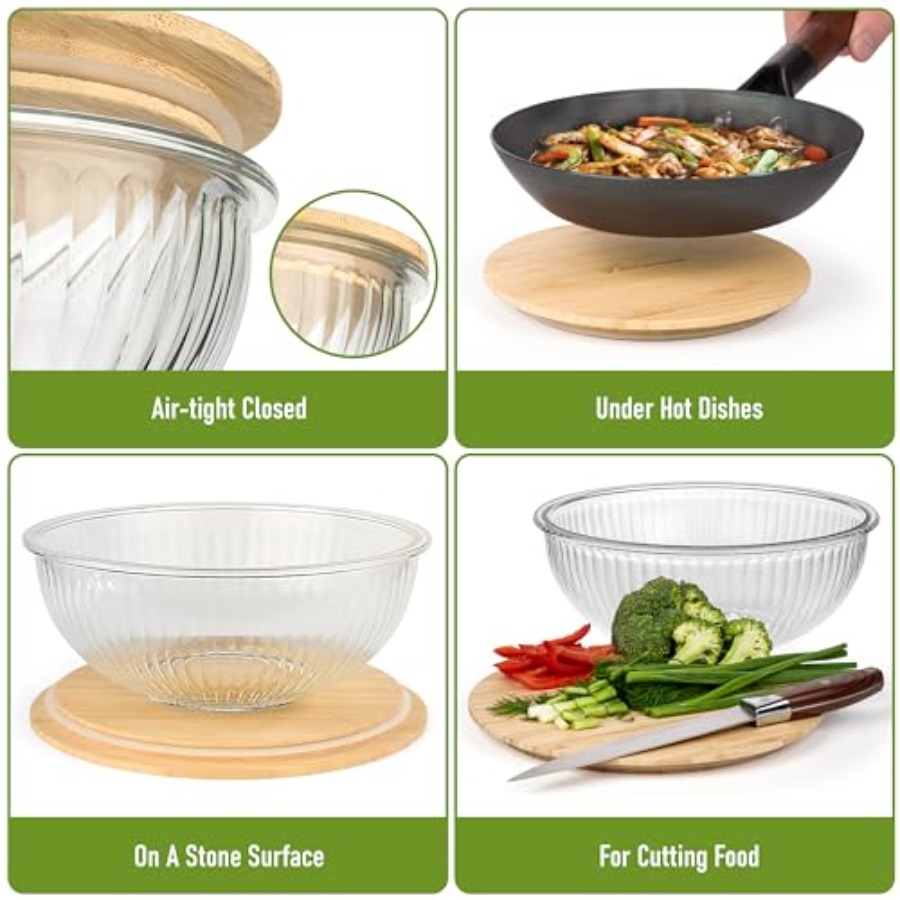 Stackable Space-Saving Set of  - Food Storage Bowls のレビューと価格