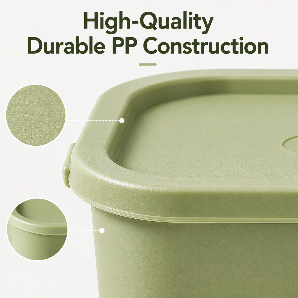 4Pcs Stackable Food Storage Co - Food Storage Lunch Box のレビューと価格