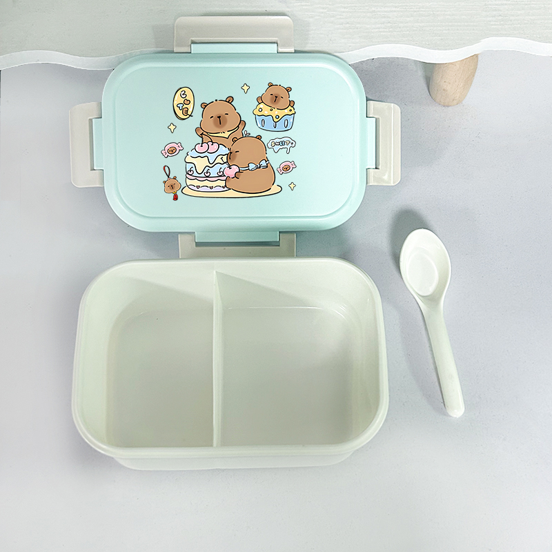 Capybara Bento Lunch Box Carto - Food Storage Kitchen のレビューと価格