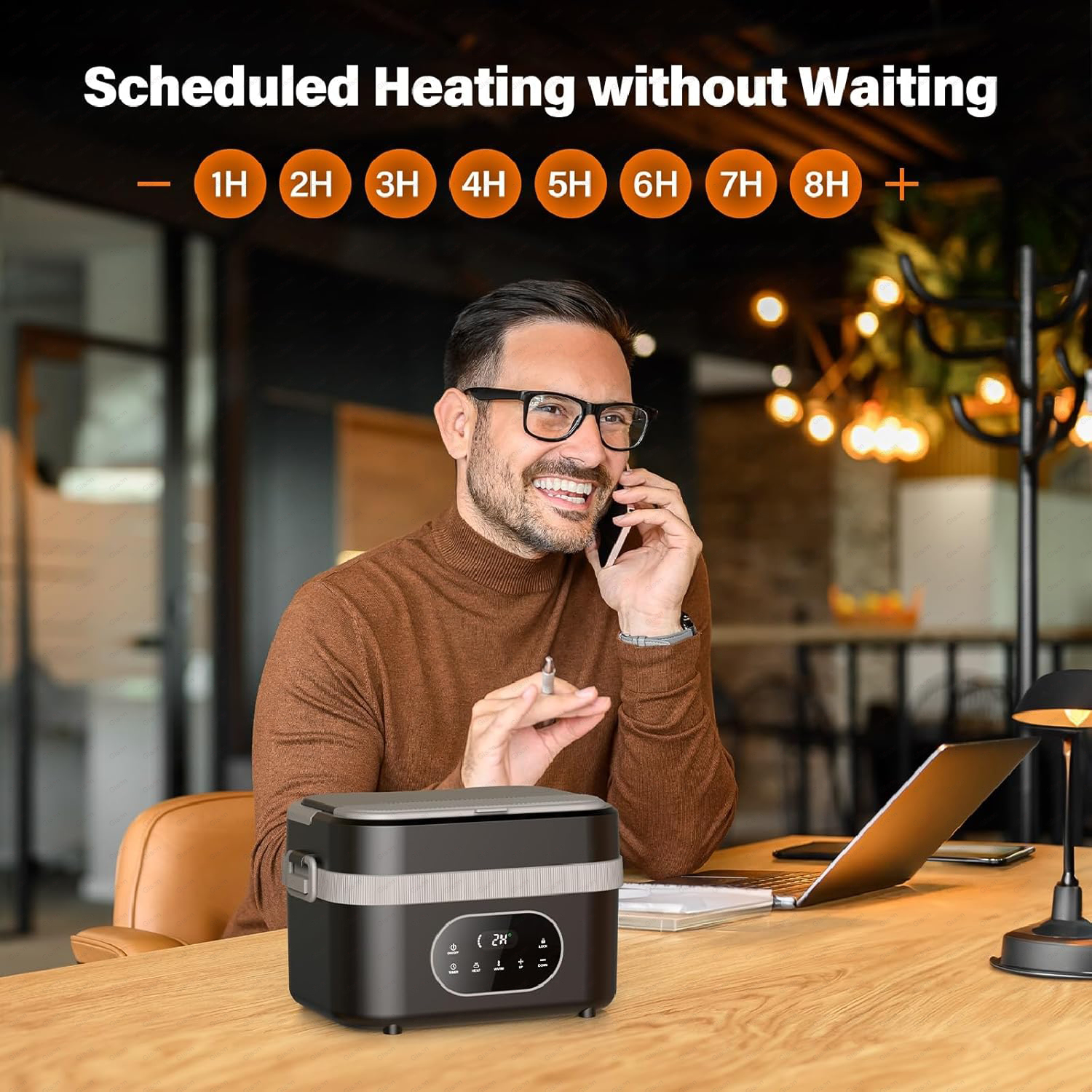 Gison 1.5L Electric Heated Lun - Portable Food Warmer のレビューと価格