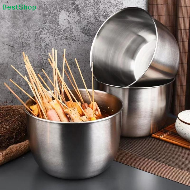 ♪Deepened Stainless Steel Mixi - Food Storage Bowls のレビューと価格