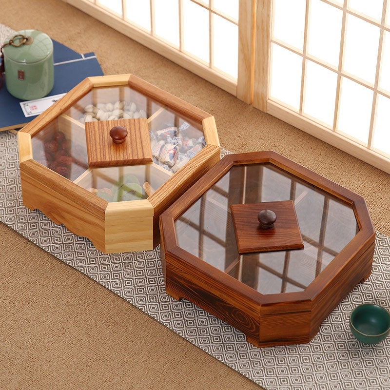 New Wood Candy Biscuit Storage - Food Storage Jars With Wooden Lids のレビューと価格