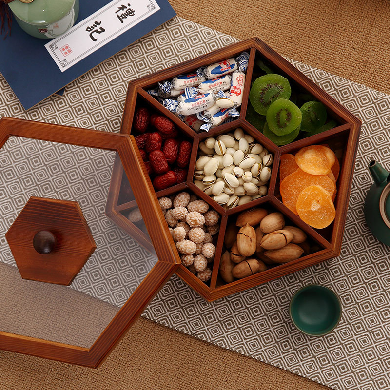 New Wood Candy Biscuit Storage - Food Storage Jars With Wooden Lids のレビューと価格