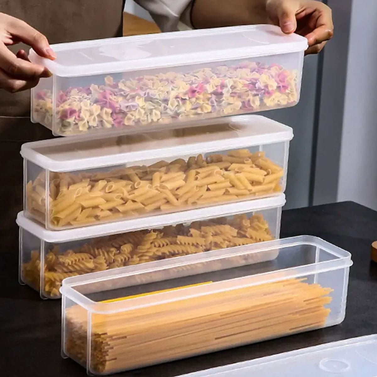 1 Plastic Transparent Storage  - Food Storage Freezer Containers のレビューと価格